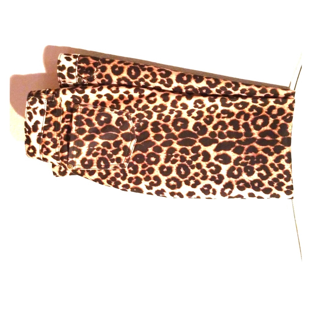 Leopard print pants